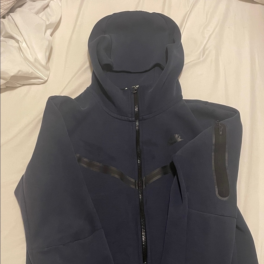 Navy Blue Nike Tech Hoodie